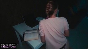 Stepbrother Binds Young Russian Sister For Porn Viewing