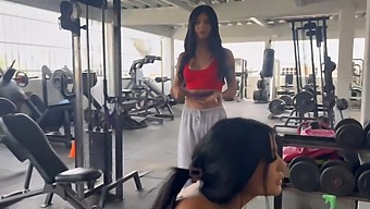 My Trainer Is Trans And She Loves Touching Me While I Squat. - May Hernandez